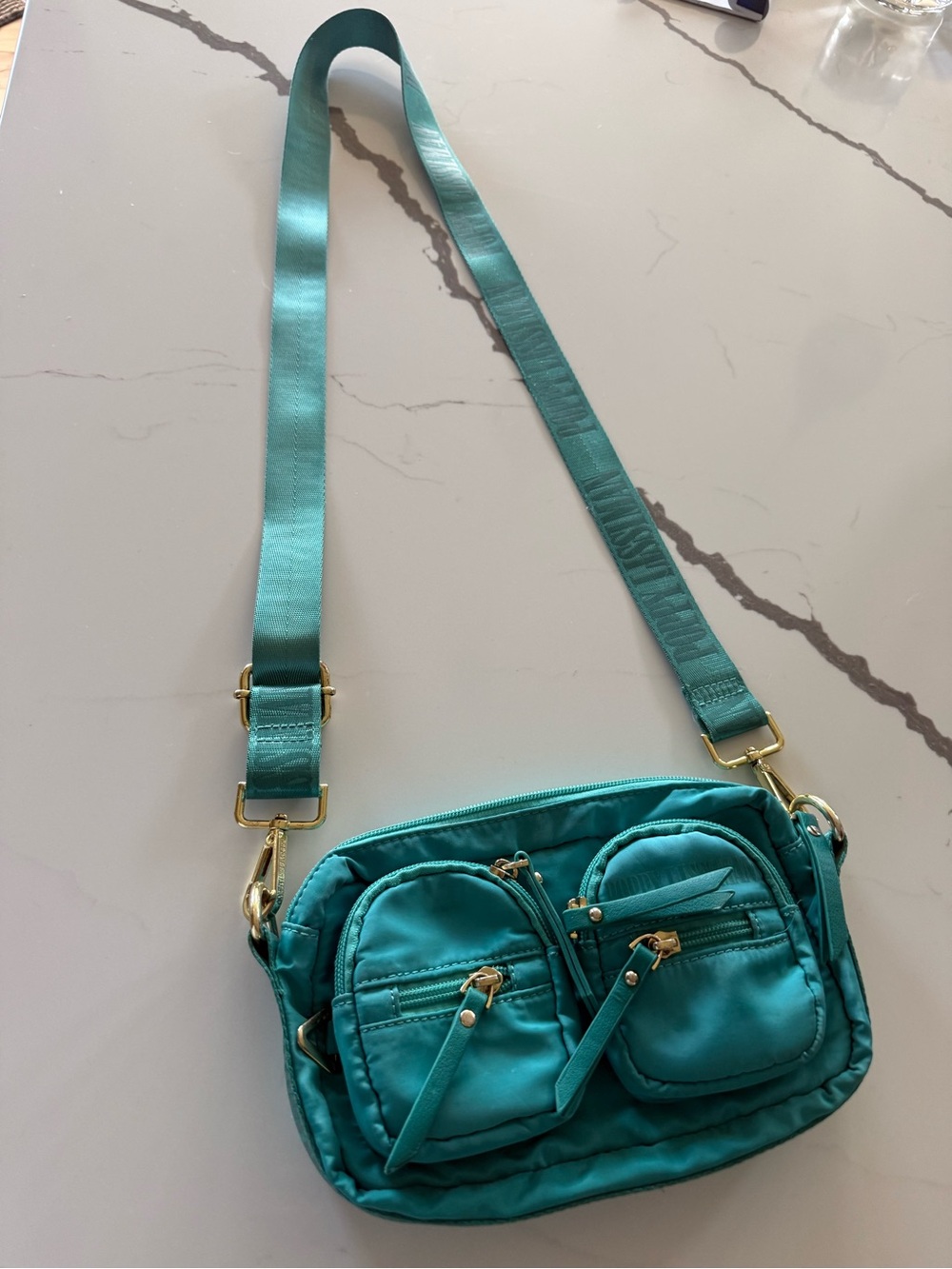 Poppy Lissiman Bobby Bag in teal - Picture 8 of 10